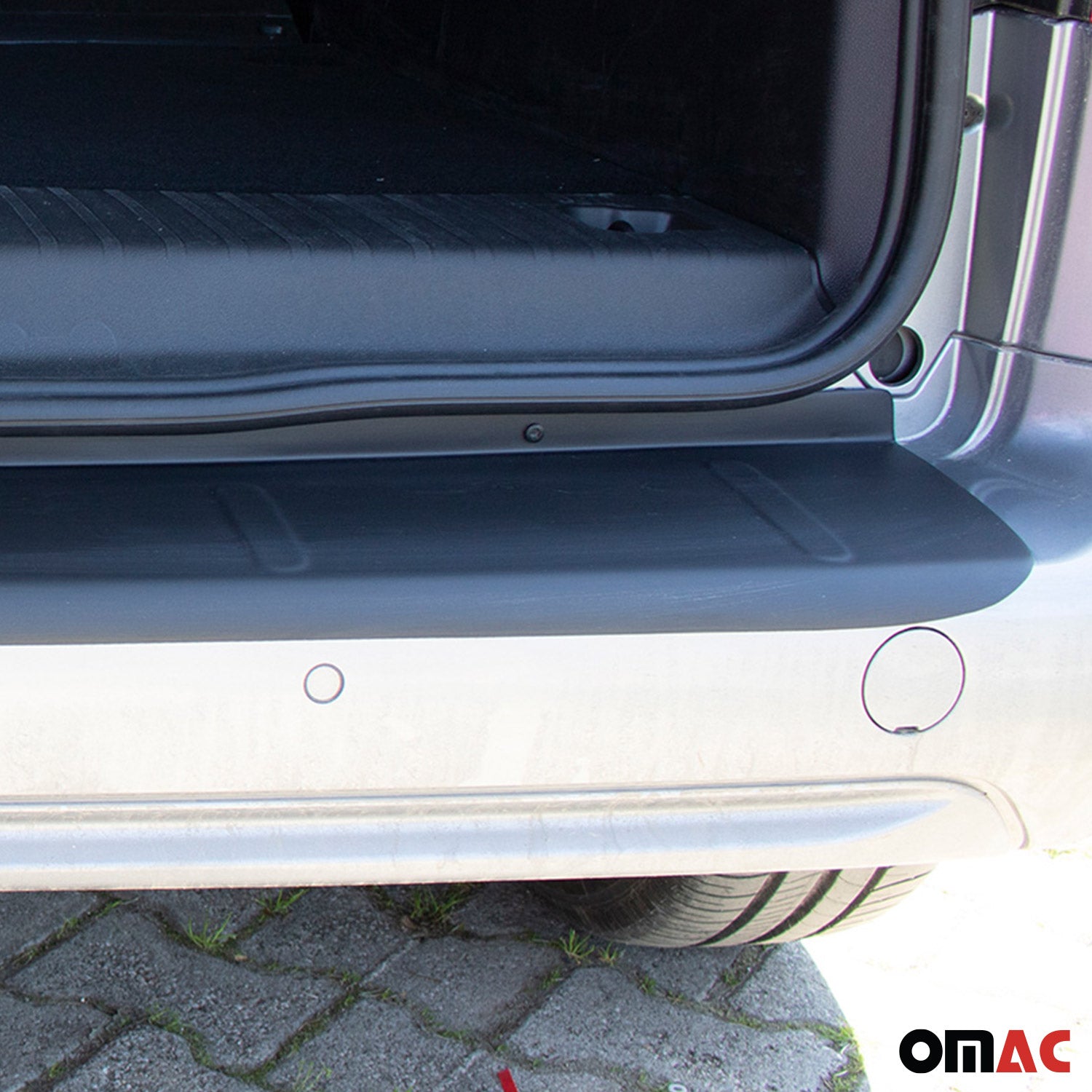 Protector de Parachoques Trasero para Opel Combo 2019-2026 Negro Mate ABS 1Pza