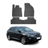 OMAC Alfombrillas De Coche para Lexus RX Hybrid 2008-2015 Negro Goma 4Pza