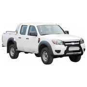 Bull Barra Frontal para Ford Ranger 2009-2011 Negro Brillante Acero