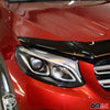 Deflector de Capó para VW Touran 2006-2010 Oscuro Brillante Acrílico