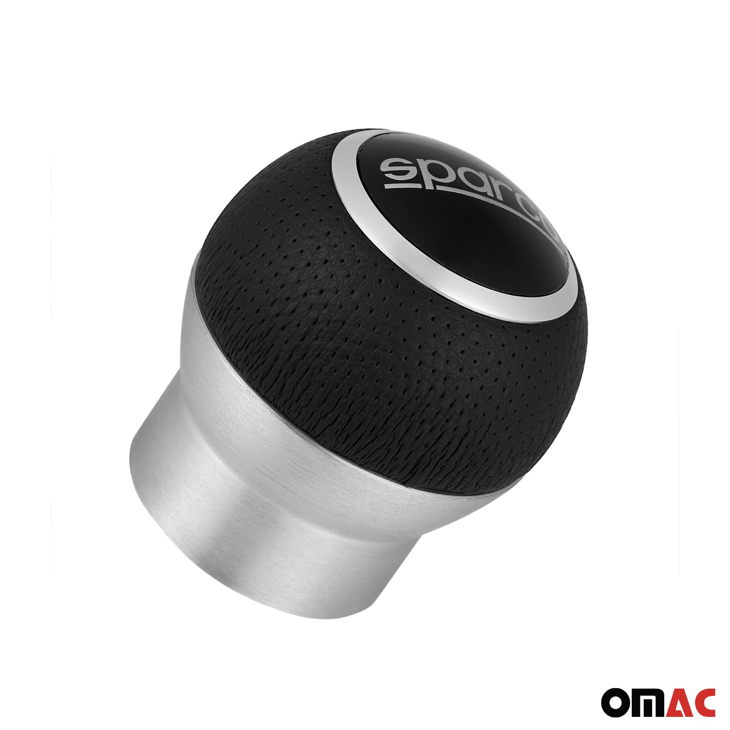 Sparco Palanca de Cambios Universal Negro Aluminio cuero de pu