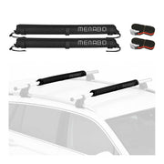 Menabo Soporte para windsurf para Barras de Techo Universal Negro Poliéster