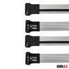 Barras de Techo Coche para VW Transporter T5 2003-2015 Gris Aluminio 4x