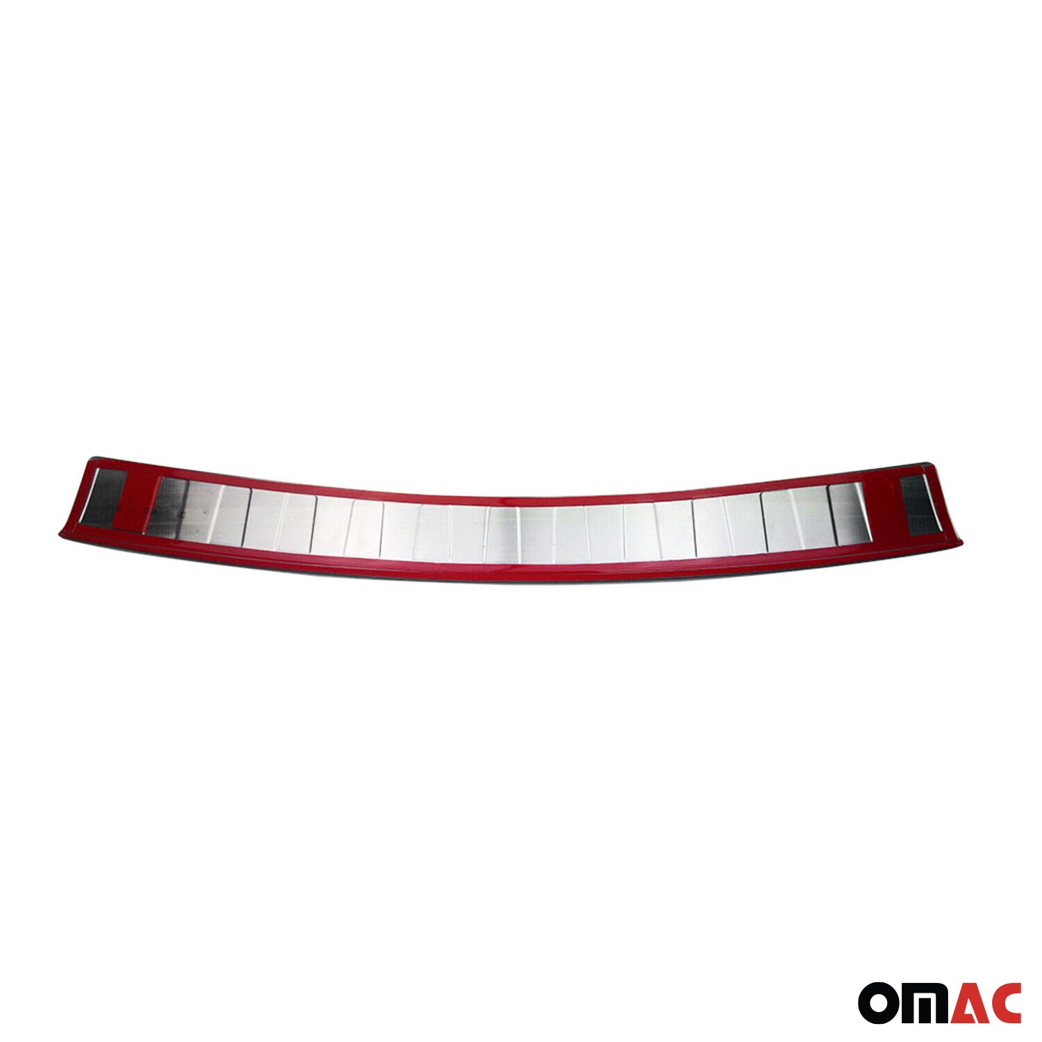 Protector de Parachoques Trasero para Kia Venga 2010-2025 Plata Brillante Acero