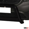 Bull Barra Frontal para Mercedes Vito Viano 2015-2019 Negro Brillante Acero 1Pza
