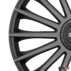 Sparco Tapacubos 14 Pulgadas Universal Gris Negro ABS Plástico