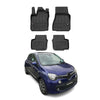 OMAC Premium Alfombrillas De Coche para Smart Forfour 2014-2025 TPE Goma 4x