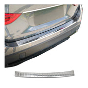 Protector de Parachoques Trasero para BMW X1 E84 2009-2015 Plata Brillante Acero