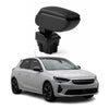 Negro Reposabrazos Consola para Opel Corsa F 2019-2025 Negro PU Cuero Plástico