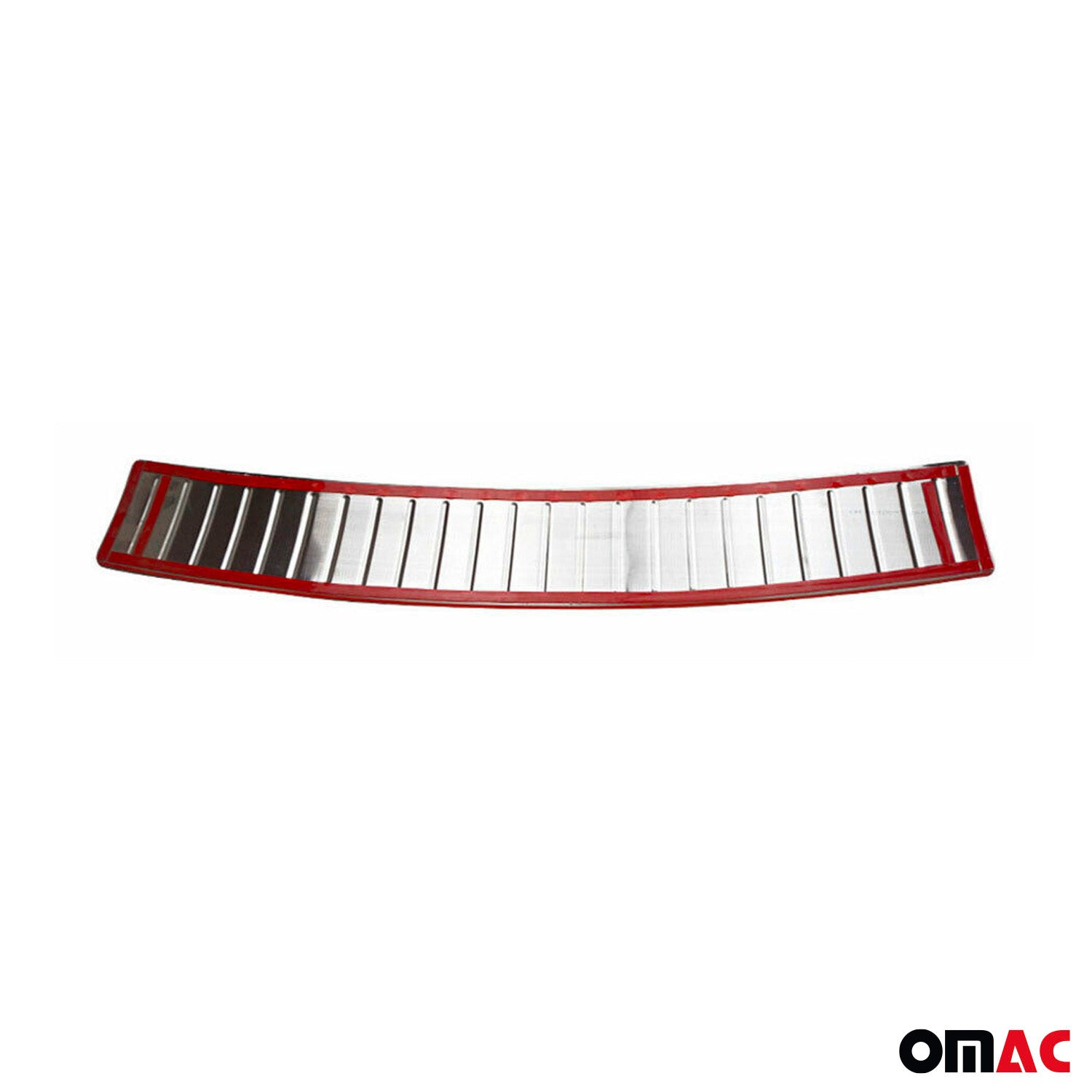 Protector de Parachoques Trasero para Ford Kuga I 2008-12 Oscuro Brillante Acero