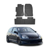 OMAC Alfombrillas De Coche para Honda Civic 5D 2001-2006 Negro Goma 4Pza