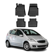 OMAC Premium Alfombrillas De Coche para Mercedes A Class W169 2004-2012 Goma 4x