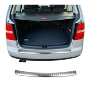 Protector de Parachoques Trasero para VW Touran 2003-2010 Acero cepillado