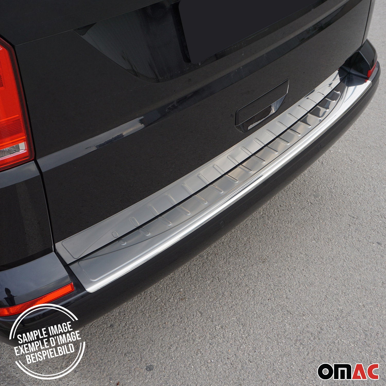 Protector Parachoques para Audi A3 8V Sportback 2012-2020 Plata Brillante Acero
