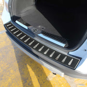 Protector de Parachoques Trasero para Ford Kuga II 2012-19 Acabado Carbono Acero