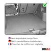 OMAC Premium Bandeja Maletero Alfombrilla para VW ID.4 2020-2022 Negro Goma TPE