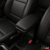 Negro Reposabrazos Consola para Dacia Duster 2 2018-2024 Negro PU Cuero Plástico