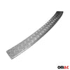 Protector de Parachoques Trasero para Opel Vivaro 2 2001-2014 Plata Mate Alu