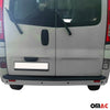 Protector de Parachoques Trasero para Fiat Talento 2016-2024 Negro Mate ABS 1Pza
