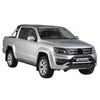 Bull Barra Frontal para VW Amarok V6 2016-2025 Negro Brillante Acero 1Pza