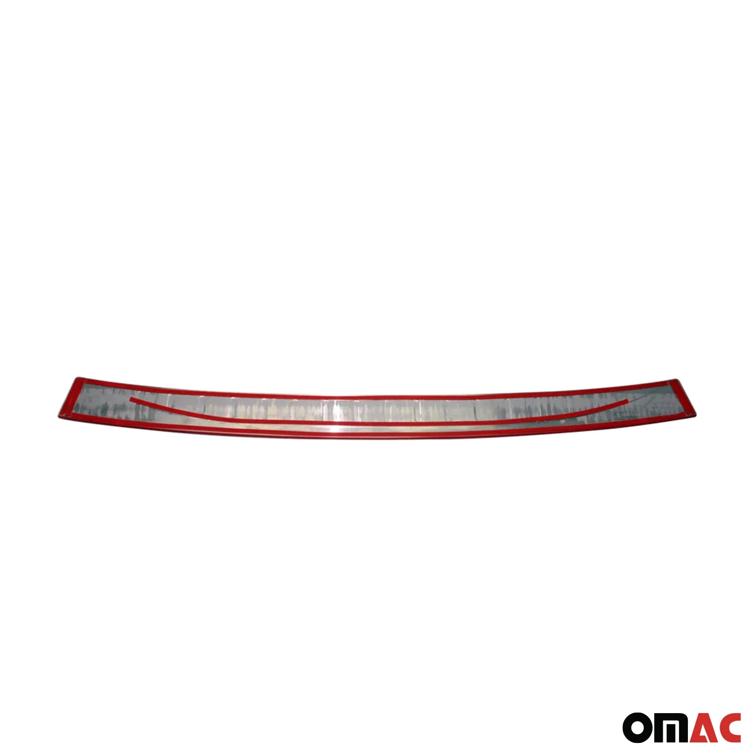 Protector Parachoques para VW T6 T6.1 Transporter 2015-24 Brillante Plata Acero