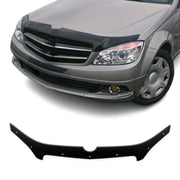 Deflector de Capó para Mercedes C Class 2007-2025 Oscuro Brillante Acrílico