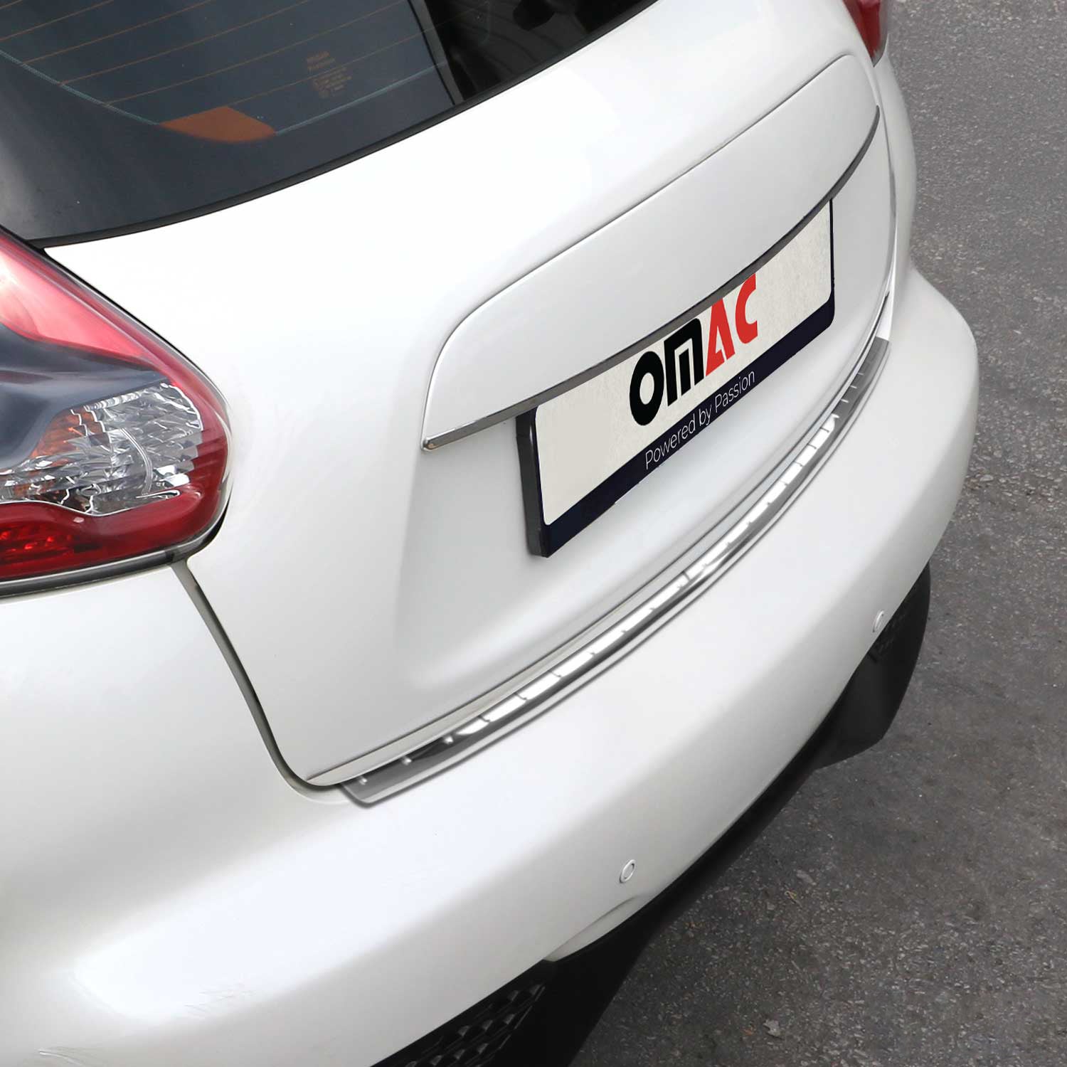 Protector Parachoques para Nissan Juke F15 2014-2019 Plata Brillante Acero