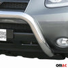 Bull Barra Frontal para Hyundai Santa Fe 2006-2009 Plata Brillante Acero 1Pza
