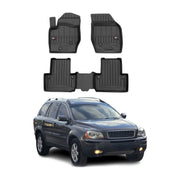 OMAC Premium Alfombrillas De Coche para Volvo XC90 2002-2014 Negro TPE Goma 3Pza