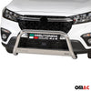 Bull Barra Frontal para Suzuki SX4 S-Cross Hybrid 2022-2025 Plata Acero