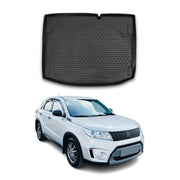 OMAC Bandeja Maletero Alfombrilla para Suzuki Vitara 2015-2021 Negro Goma TPE
