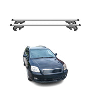 Menabo Barras de Techo Baca para Toyota Avensis T210 Verso 1997-2003 Gris Alu 2x