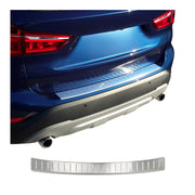 Protector de Parachoques Trasero para BMW X1 E84 2012-2015 Acero cepillado