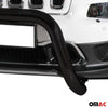 Bull Barra Frontal para Jeep Cherokee 2013-2018 Negro Brillante Acero 1Pza