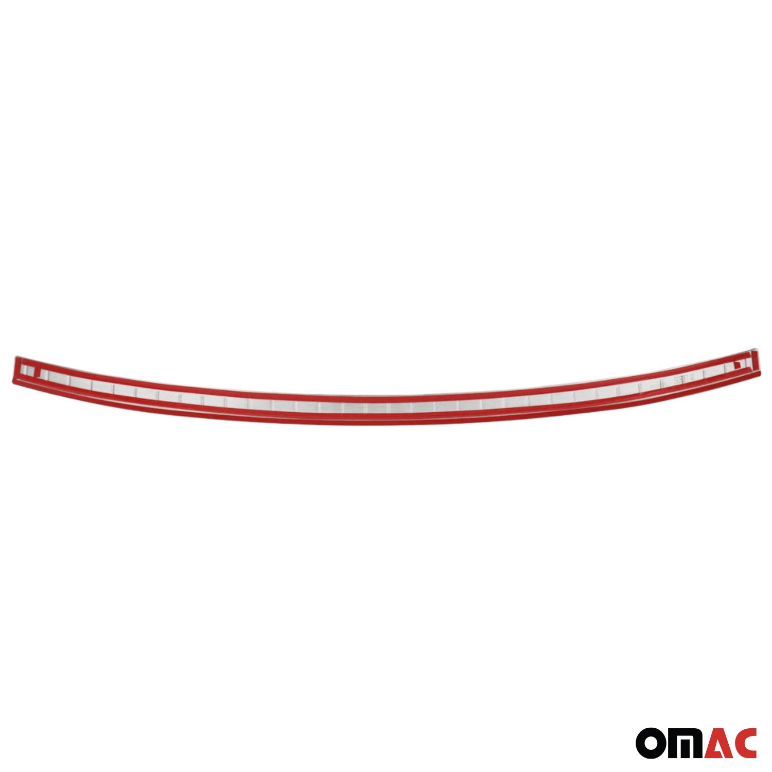 Protector de Parachoques Trasero para Audi Q7 2006-2015 Plata Brillante Acero