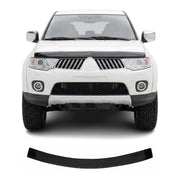 Deflector de Capó para Mitsubishi Pajero 2007-2021 Oscuro Brillante Acrílico