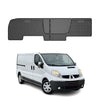 OMAC Alfombrillas De Coche para Renault Trafic 2ND ROW 2001-2014 Negro Goma 2Pza