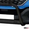 Bull Barra Frontal para Iveco Daily 2019-2025 Negro Brillante Acero 1Pza