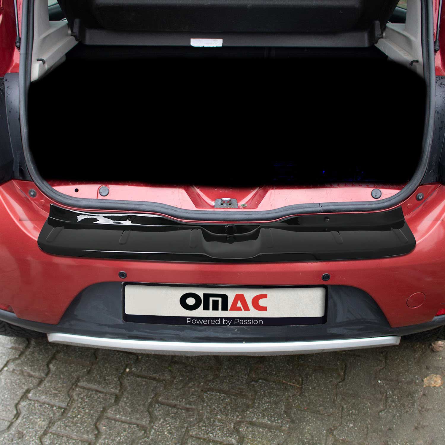 Protector Parachoques para Dacia Sandero 2012-2020 Negro Brillante Acrílica
