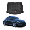 OMAC Premium Bandeja Maletero Alfombrilla para VW Beetle 2011-2019 Negro TPE