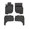 OMAC Premium Alfombrillas De Coche para Mitsubishi L200 2019-2025 TPE Goma 4x