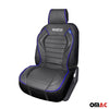 Sparco Funda de Asiento para Automóvil Universal Negro&Azul