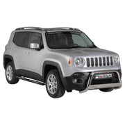 Estribos Barras Laterales para Jeep Renegade Trailhawk 2014-2017 Negro Acero