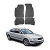 OMAC Alfombrillas De Coche para VW Passat B5 1997-2005 Negro Goma 4Pza