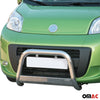 Bull Barra Frontal para Fiat Fiorino 2008-2016 Plata Brillante Acero 1Pza