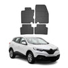 OMAC Alfombrillas De Coche para Renault Kadjar 2015-2018 Negro Goma 4Pza