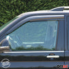 Deflectores de Aire de Viento para VW Transporter T5 2003-2015 Oscuro Acrílico