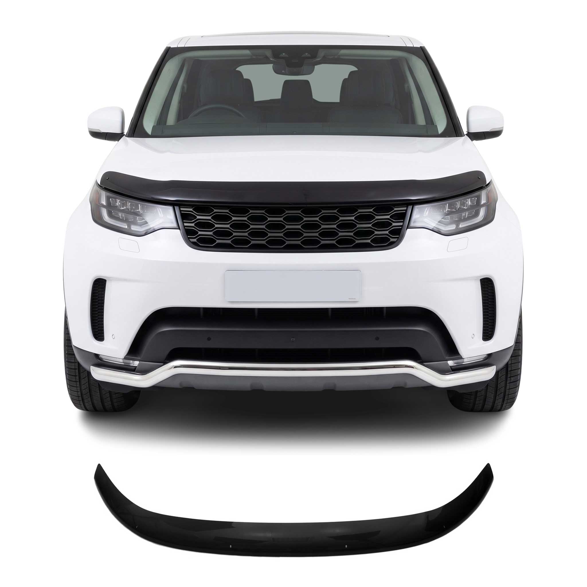 Deflector de Capó para Land Rover Discovery 2017-2026 Oscuro Brillante Acrílico