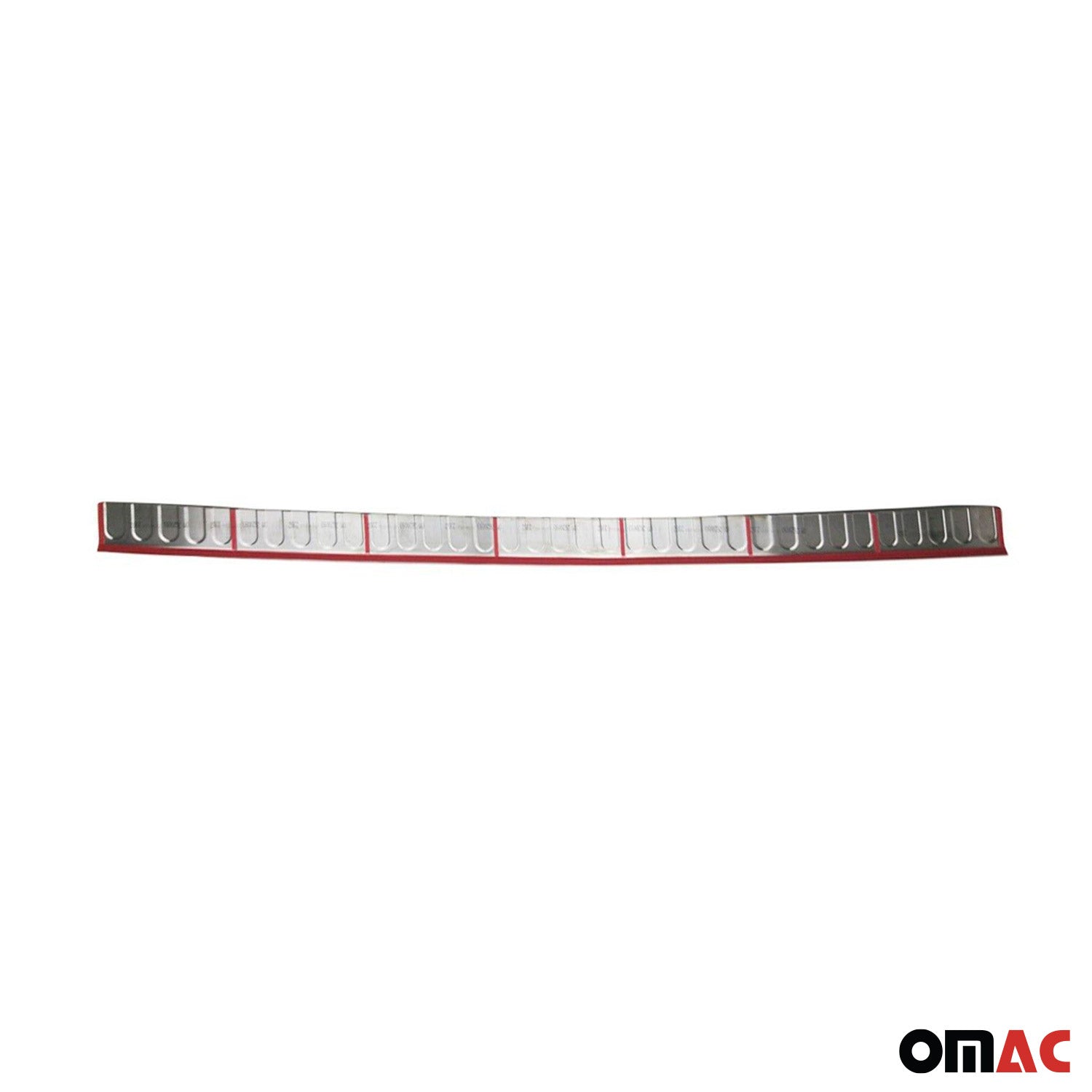 Protector Parachoques para Ford Transit Connect 2002-2013 Plata Brillante Acero