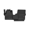 OMAC Premium Alfombrillas De Coche para Peugeot Expert 2016-2025 Negro TPE Goma